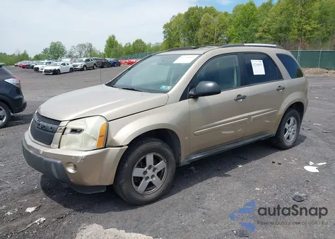 2005 Chevrolet Equinox Ls из США, поврежденный, VIN 2CNDL23FX56105871